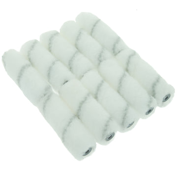 Coral Endurance Paint Roller Cover with Solvent Resistant Nylon Sleeve Fabric 4 inch 10 piece pack set